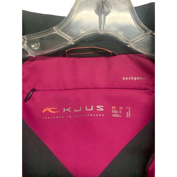 KJUS Women’s Small Ski Jacket Magenta Waterproof Insulated Performance Outerwear - Picture 3 of 12
